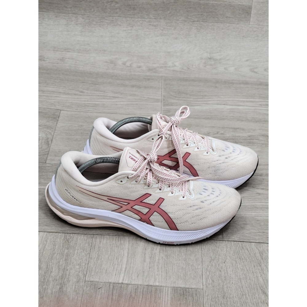 Asics Women's Light Pink and Dusty Rose Running Shoes - Picture 6 of 13